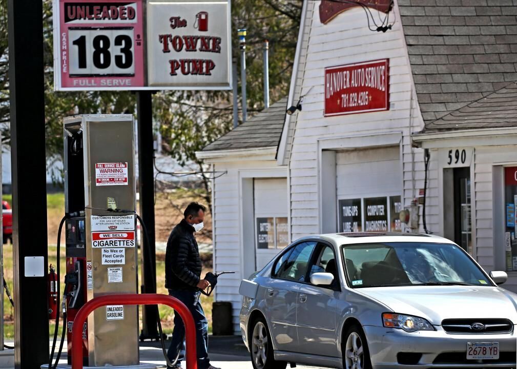The cost of gasoline the year you started driving